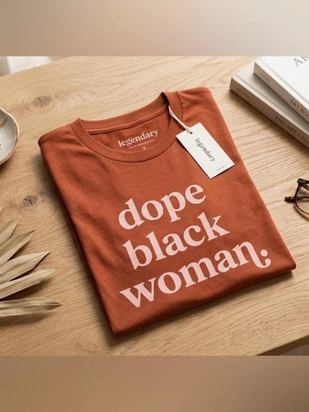 Legendary Rootz Dope Black Woman Graphic Tee Women's Size 2XL NWT Shirt - Picture 4 of 4